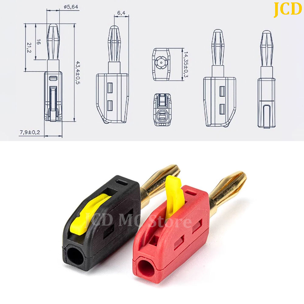 4mm Banana Plug 32A Banana Con - Audio Music Test reseña y precio