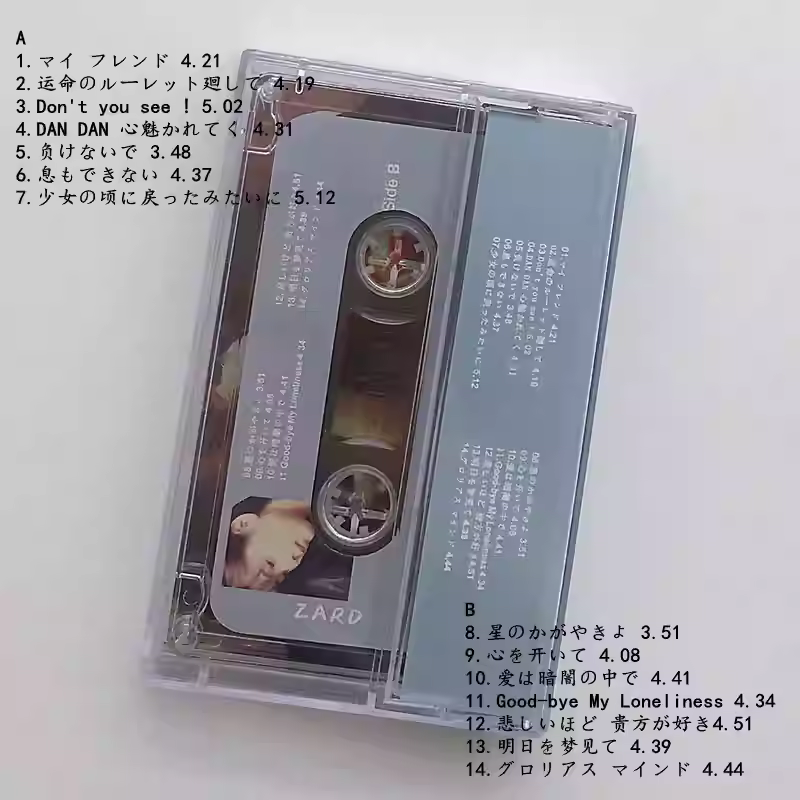 J-Pop Album ZARD Cassette Tape - Audio Music Of reseña y precio