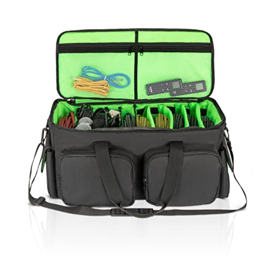 SAVIOUR DJ Cable File Bag, Det - Audio Music File reseña y precio