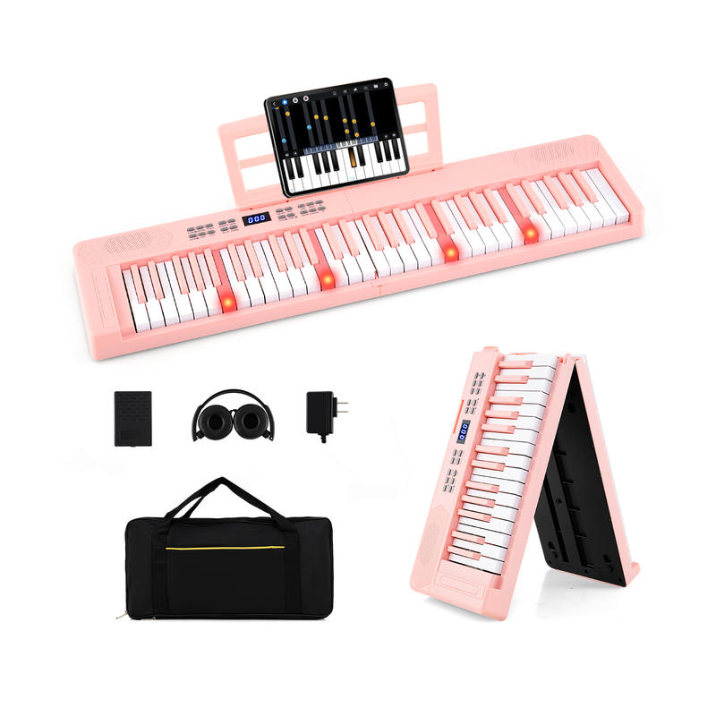 61-Key Foldable Piano Keyboard - Keyboard Piano 61 Key reseña y precio