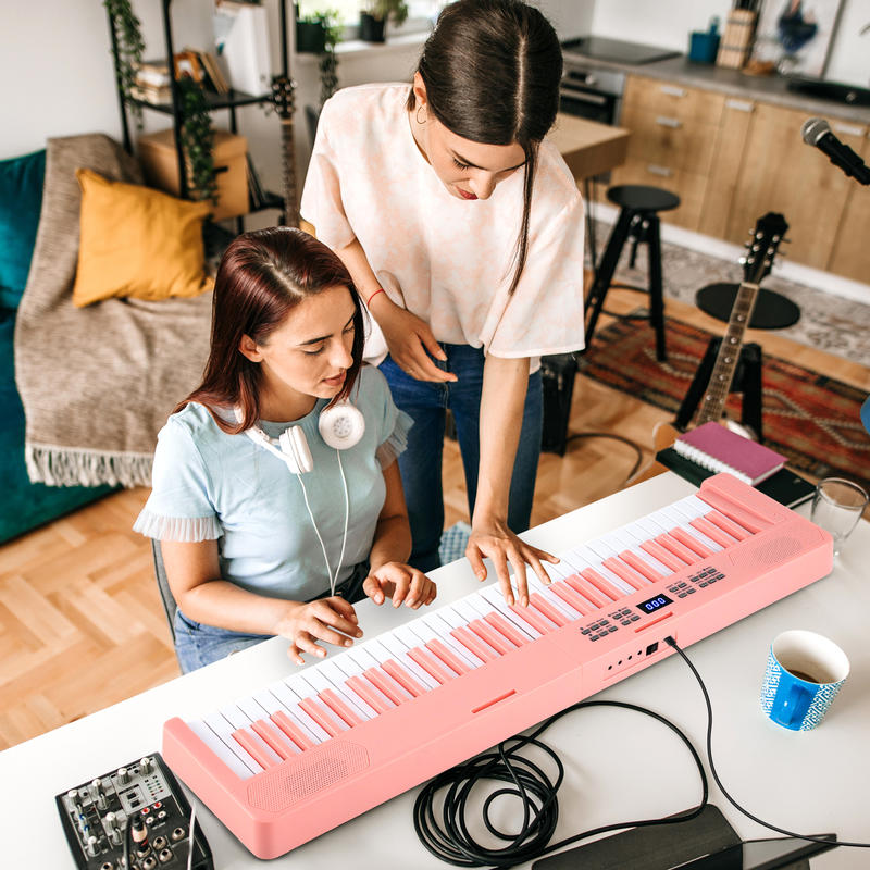 61-Key Foldable Piano Keyboard - Keyboard Piano 61 Key reseña y precio