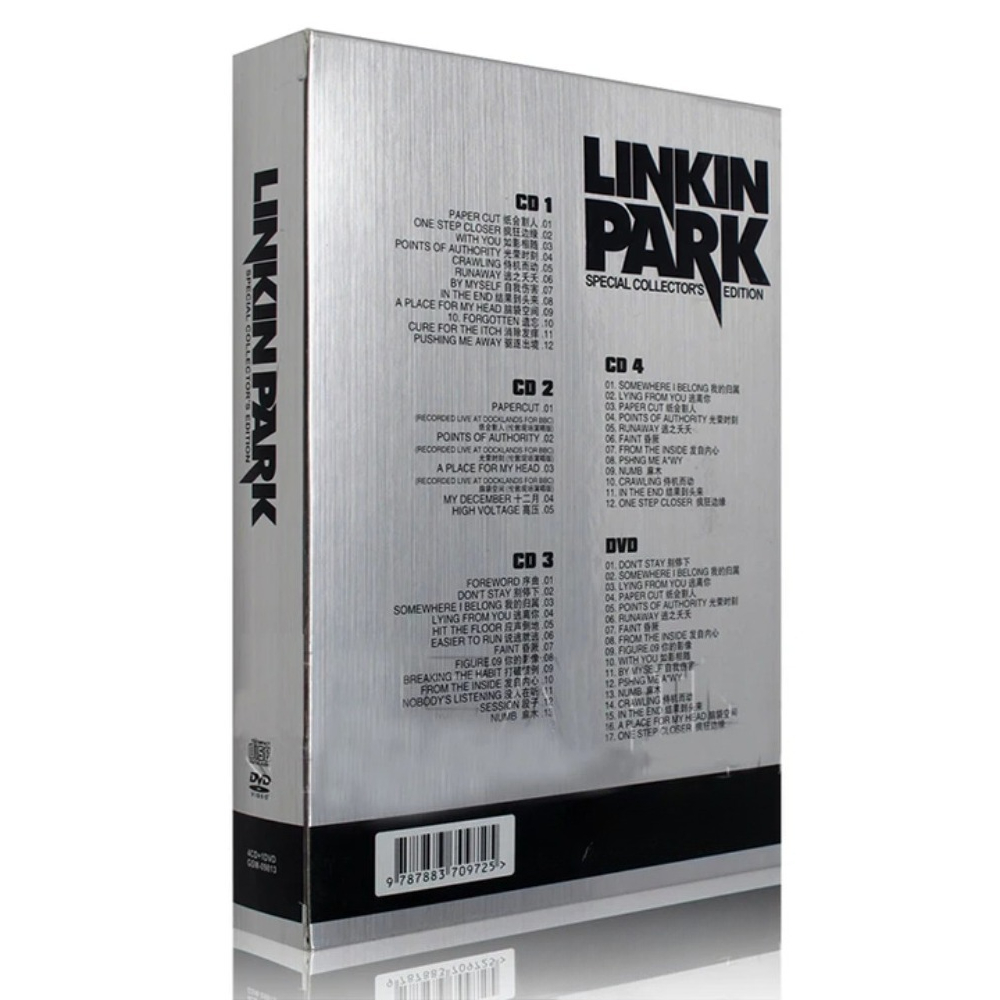 Linkin Park CD DVD Collection  - Audio Music Video reseña y precio