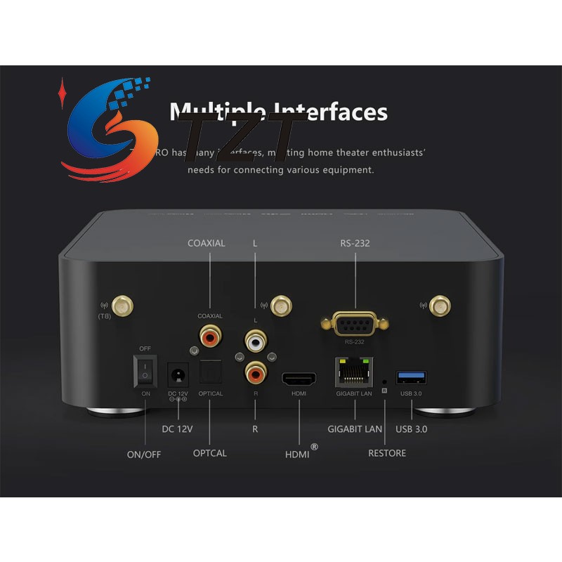 TZT ZIDOO Z30 PRO 8K Music Pla - Music Audio Pro reseña y precio
