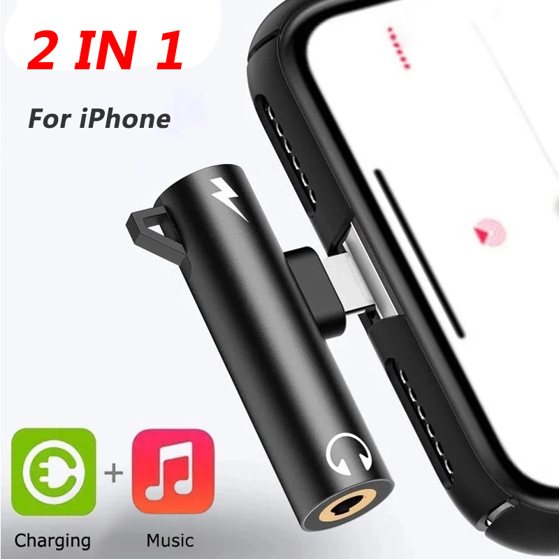 2 In1 Adapter Splitter For iPh - Music Audio Pro reseña y precio