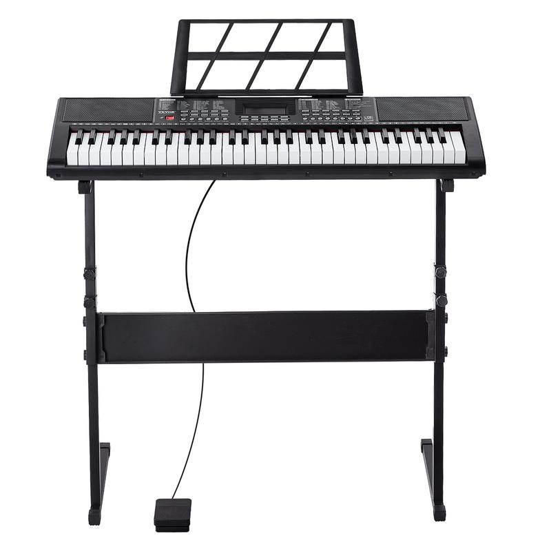 61 Key Digital Keyboard Piano, - Keyboard Piano 61 Key reseña y precio