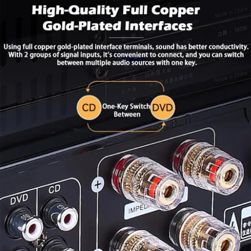 HIFI 2.1Ch Vacuum Tube Amp Blu - Audio Music Youtube reseña y precio