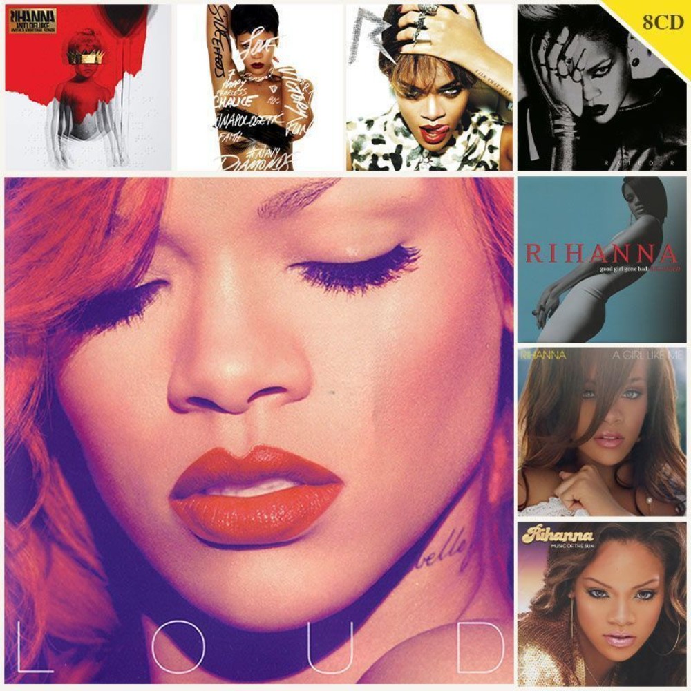 Rihanna 8CD（only Disc）Collecti - Audio Music Of reseña y precio