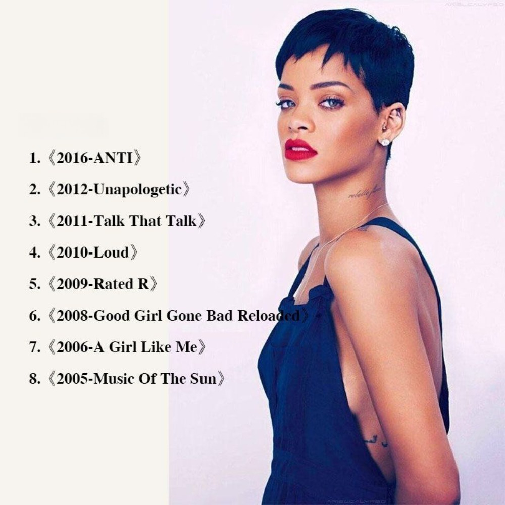 Rihanna 8CD（only Disc）Collecti - Audio Music Of reseña y precio