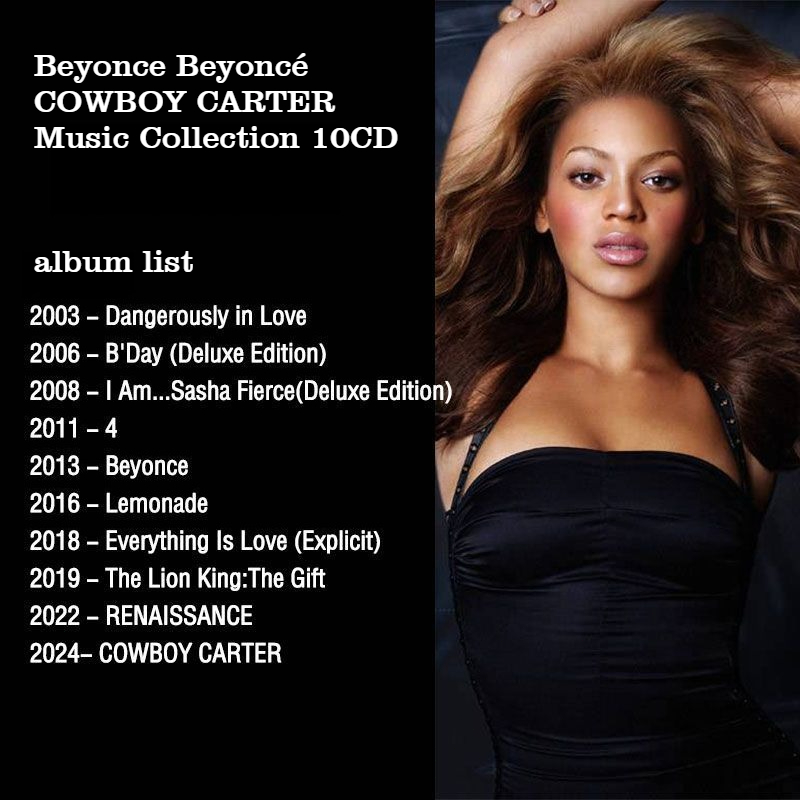 Beyonce 10CD Music Album Colle - Audio Music Of reseña y precio