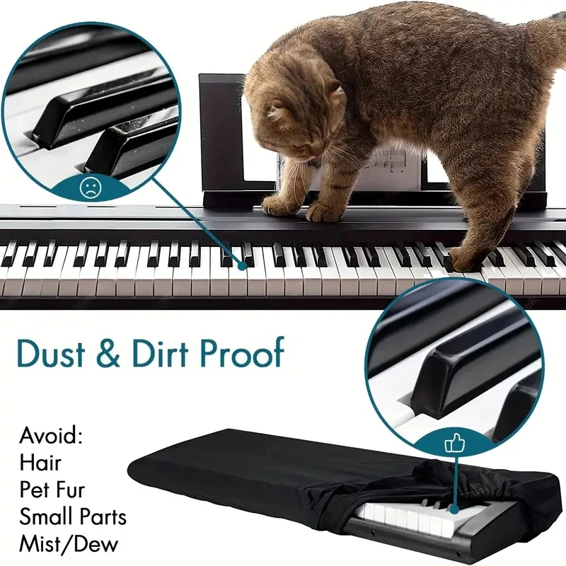61/88 Keys Piano Keyboard Dust - Keyboard Piano 61 Key reseña y precio