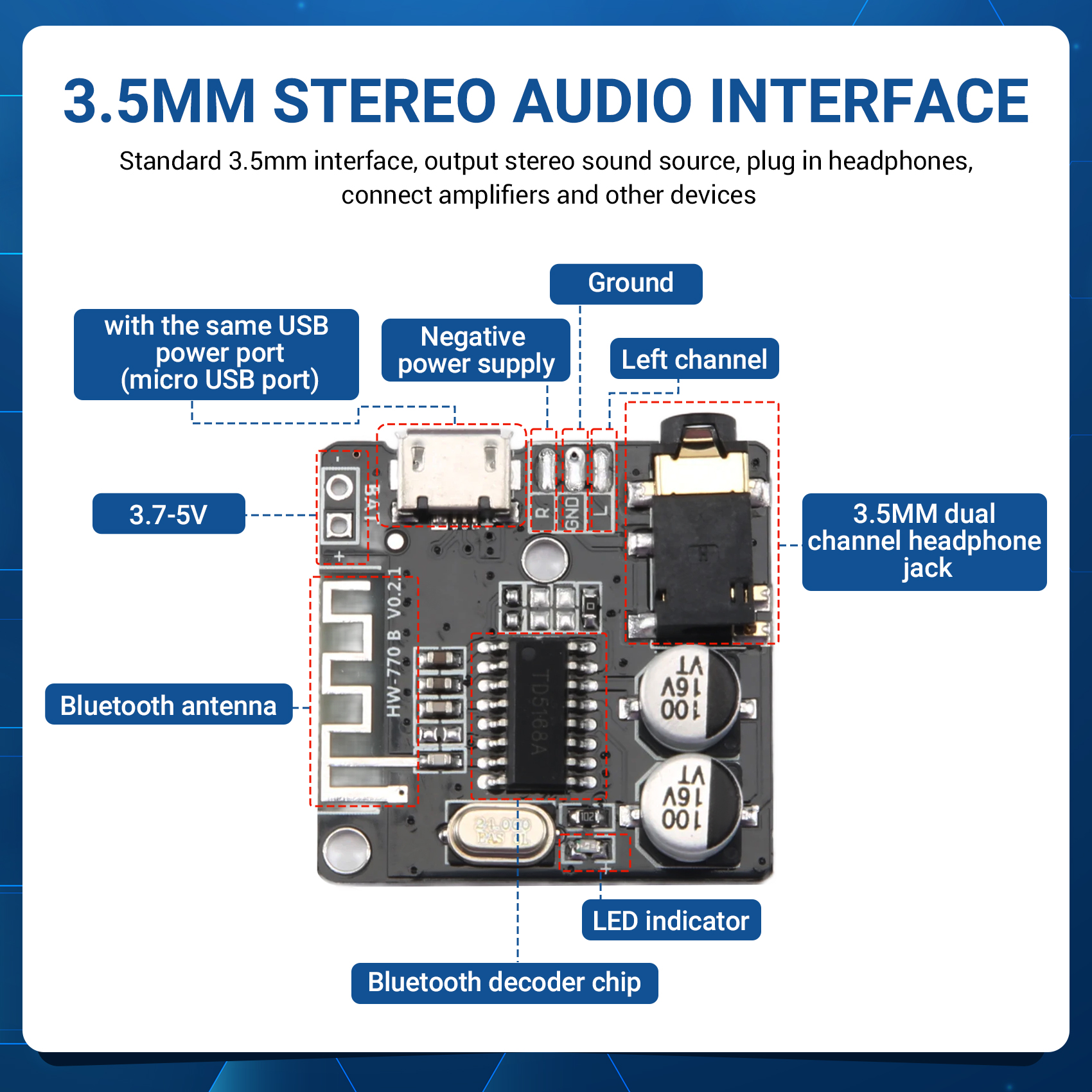 M01K VHM-314 Bluetooth Audio R - Audio Music To Mp3 reseña y precio