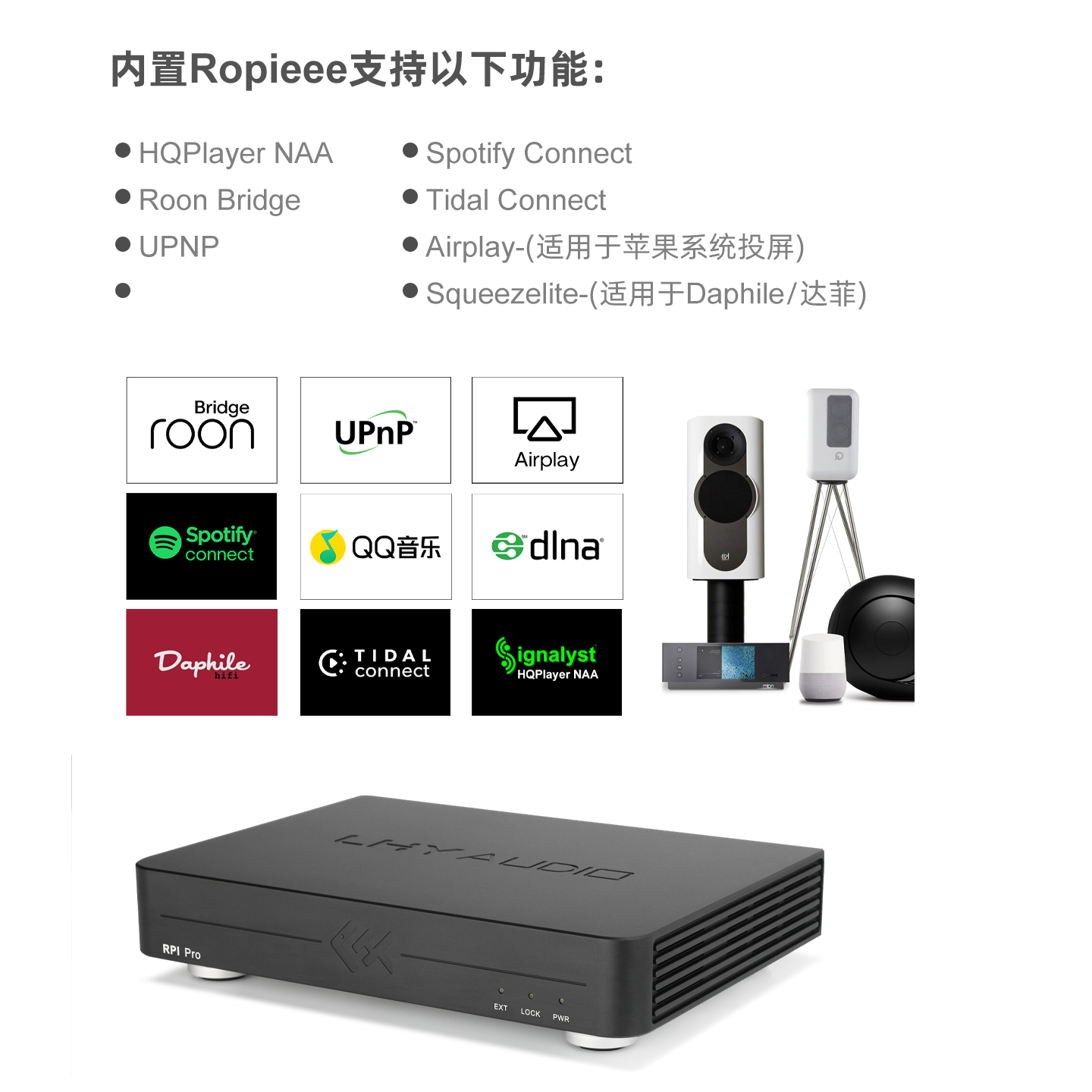 Tiger Fish Audio RPI Pro Strea - Music Audio Pro reseña y precio