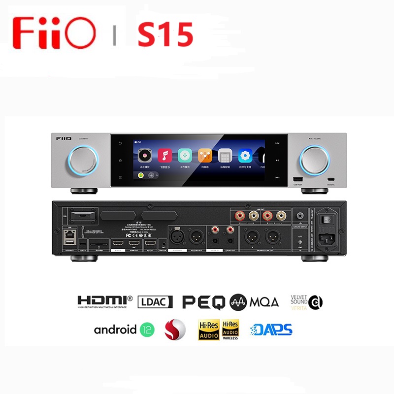 FiiO S15 Desktop Hi-Res Audio  - Audio Music To Mp3 reseña y precio
