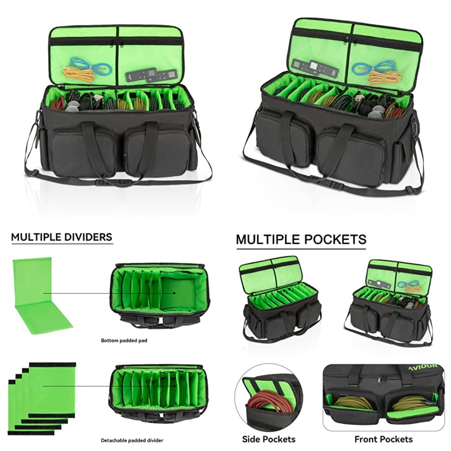DJ Cable File Bag, Detachable  - Audio Music File reseña y precio