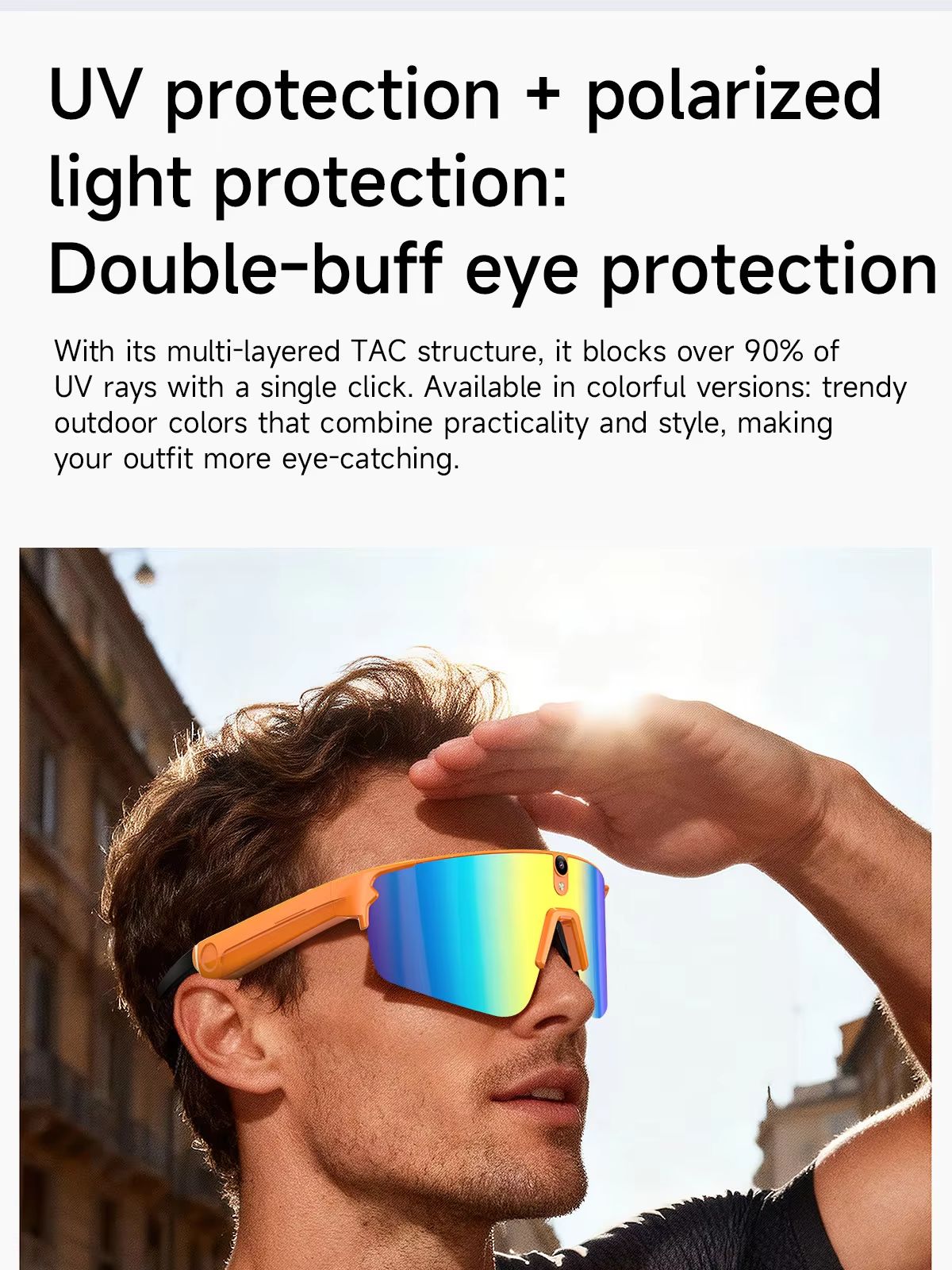 L805 AI Smart Glasses With 800 - Audio Music Video reseña y precio