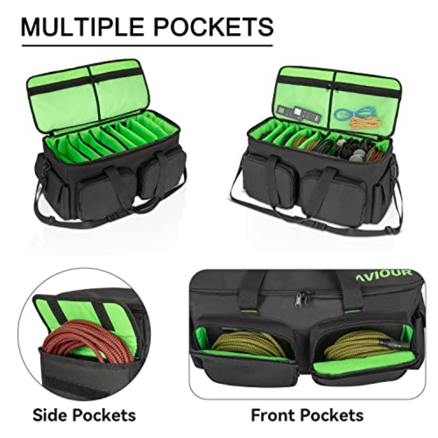 DJ Cable File Bag Detachable P - Audio Music File reseña y precio