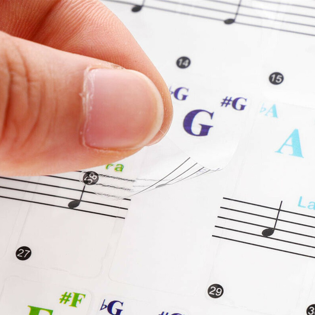 Transparent Piano Keyboard Sti - Keyboard Piano 61 Key reseña y precio