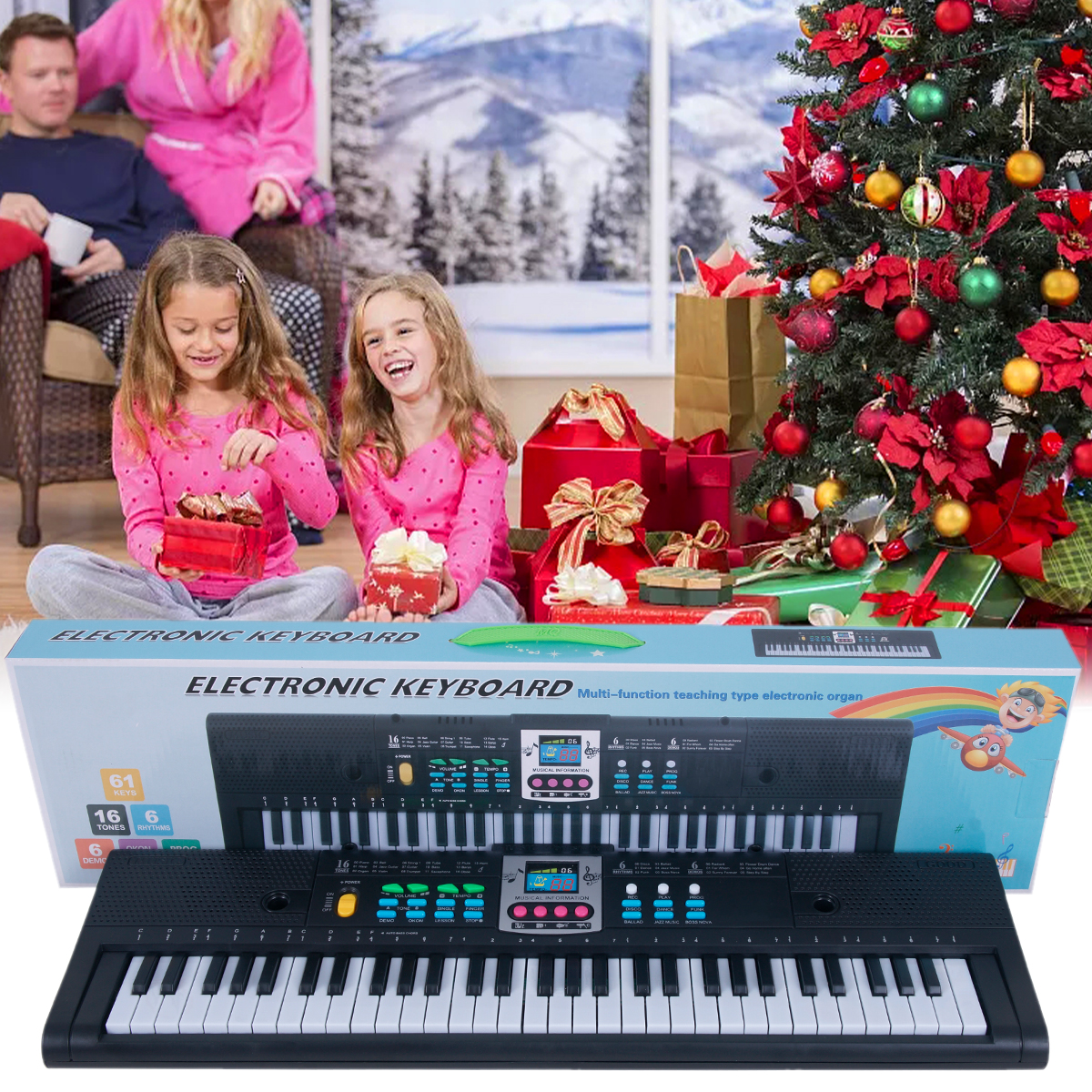 61Key Quick Start Electronic K - Keyboard Piano 61 Key reseña y precio
