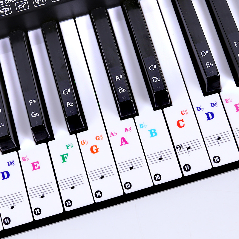 Transparent Piano Keyboard Sti - Keyboard Piano 61 Key reseña y precio