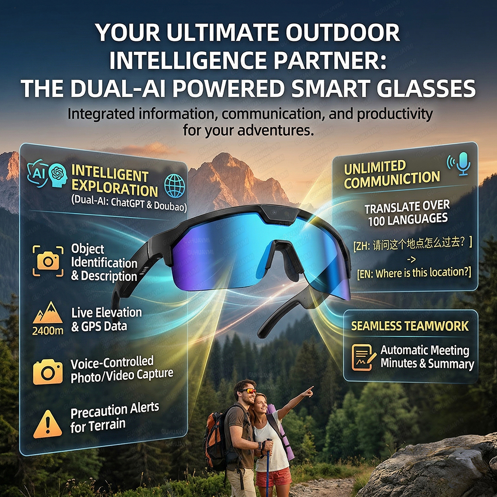 2026 New AI Smart Sports Glass - Audio Music Video reseña y precio