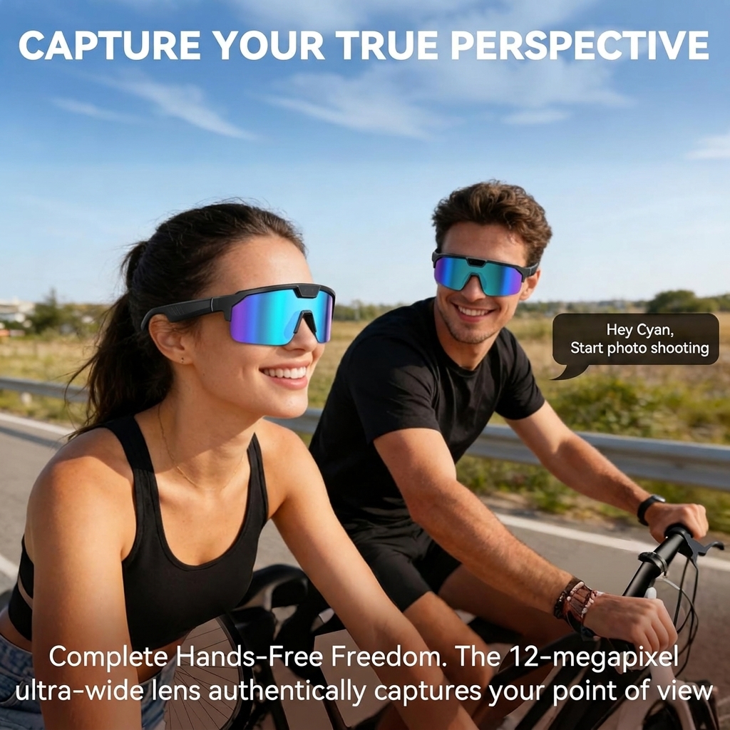 2026 New AI Smart Sports Glass - Audio Music Video reseña y precio