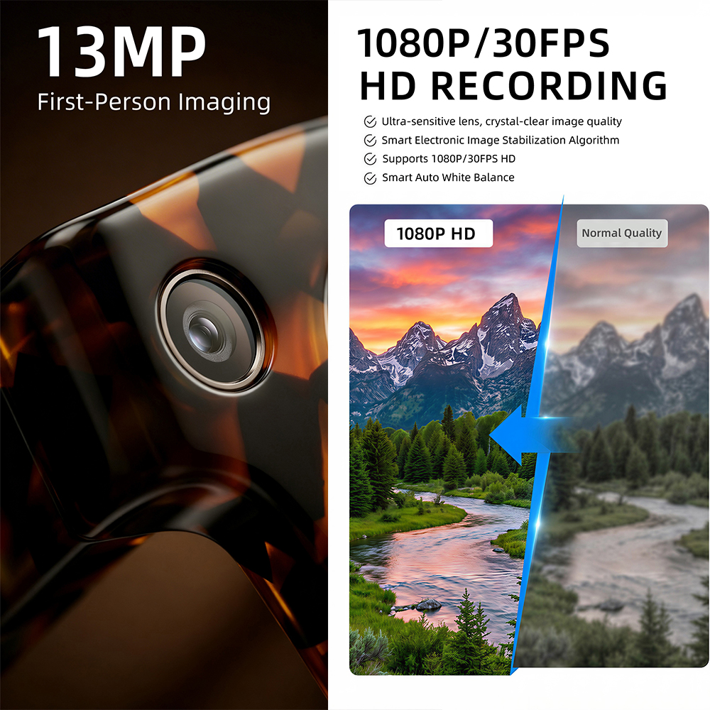 G600 Pro AI Smart Glasses 13MP - Music Audio Pro reseña y precio