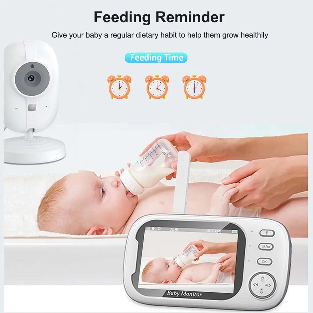 3.5'' Video Baby Monitor 2.4G  - Audio Music Video reseña y precio