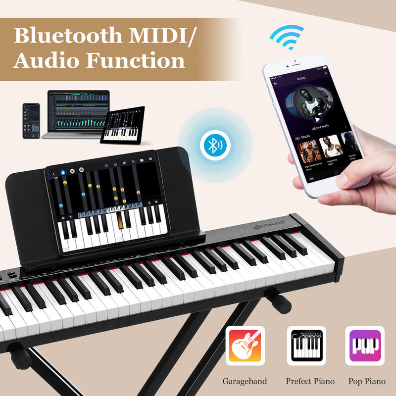 61-Key Portable Electronic Key - Keyboard Piano 61 Key reseña y precio