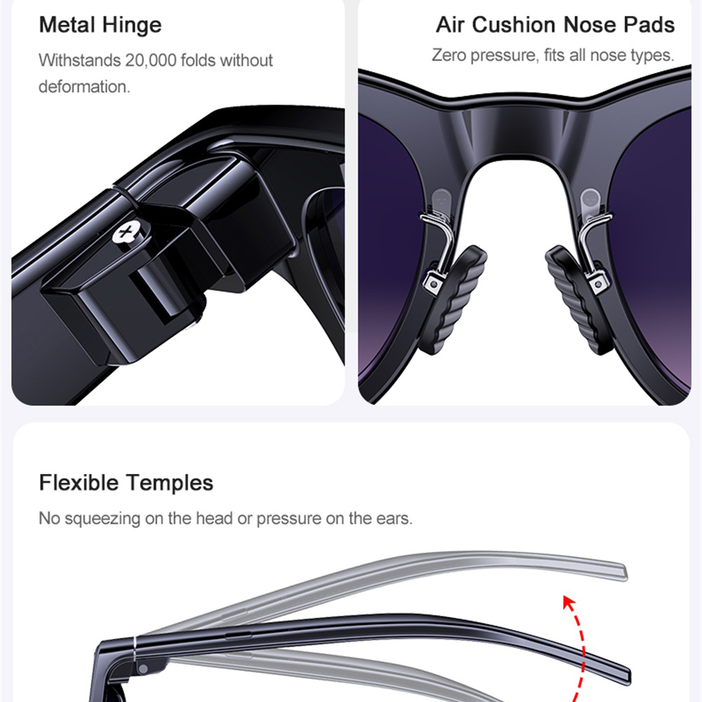 Smart Glasses AI Assistant Rea - Audio Music Video reseña y precio