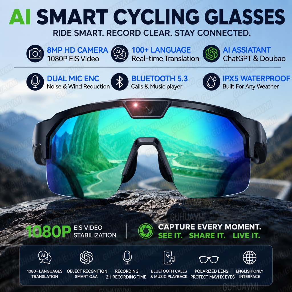 2026 Upgrade Smart Glasses wit - Audio Music Recognition reseña y precio