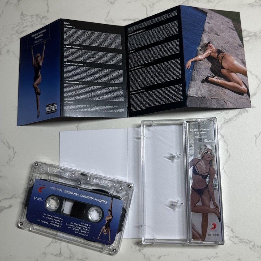Miley Cyrus Cassette Tape | En - Audio Music Of reseña y precio