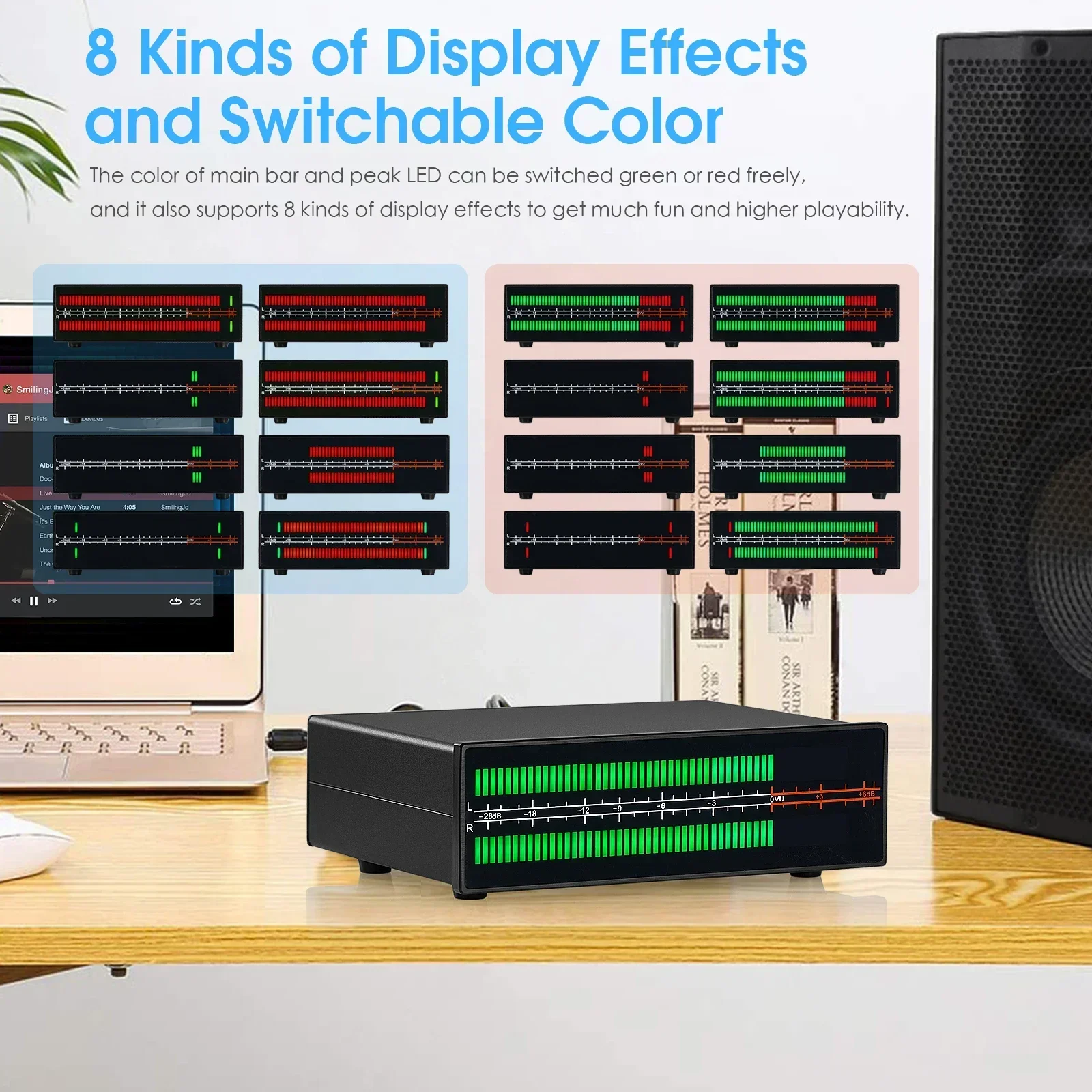 Douk Audio Dual Channel LED So - Music Audio Pro reseña y precio