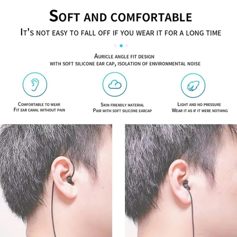 3.5mm Short Wired Headphones S - Audio Music To Mp3 reseña y precio