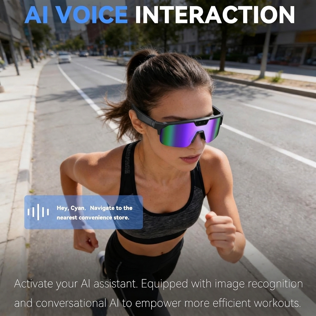 2026New AI Smart Glasses 1200P - Audio Music Video reseña y precio