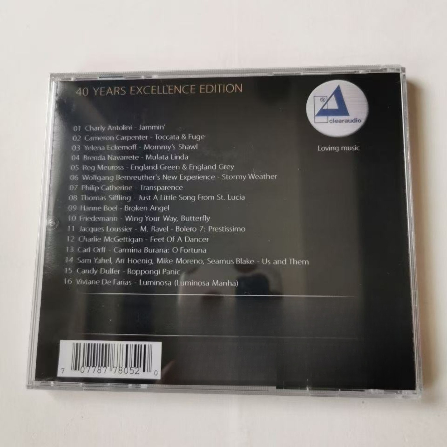 Audiophile HQ CD Clearaudio 40 - Audio Music Test reseña y precio