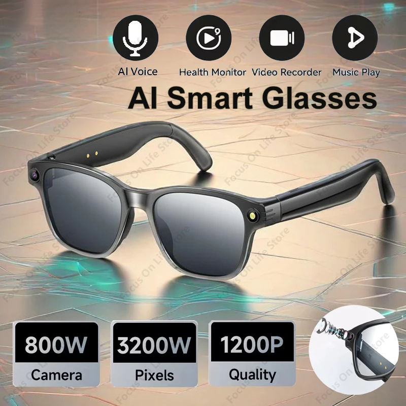 AI Smart Glasses 8 Million Cam - Audio Music Video reseña y precio