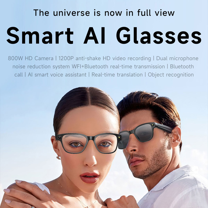 AI Smart Glasses 8 Million Cam - Audio Music Video reseña y precio