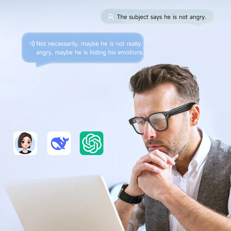 AI Smart Glasses 8 Million Cam - Audio Music Video reseña y precio