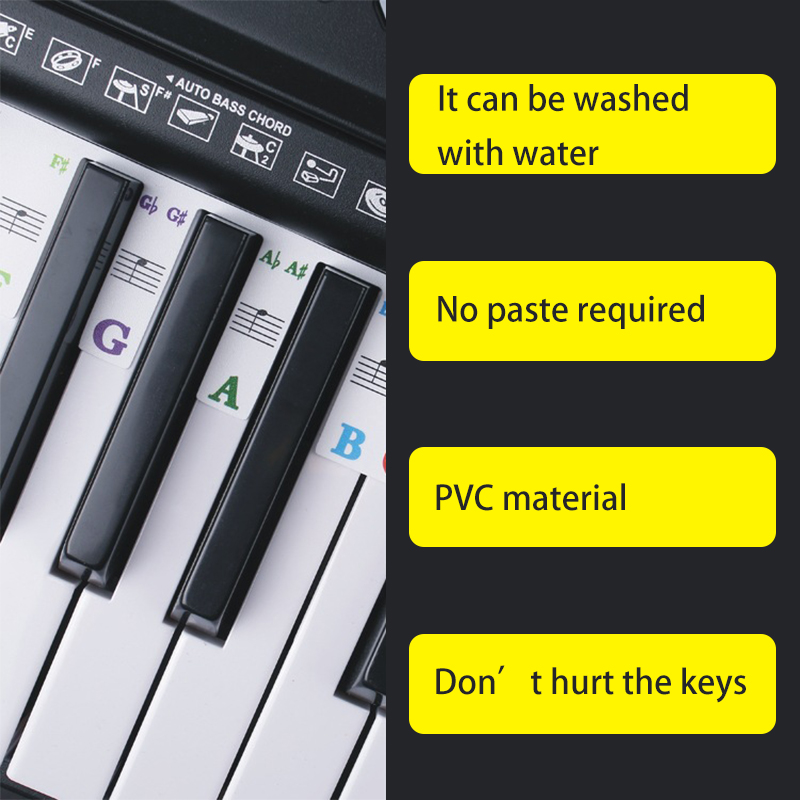 Piano Notes Guide for Beginner - Keyboard Piano 61 Key reseña y precio