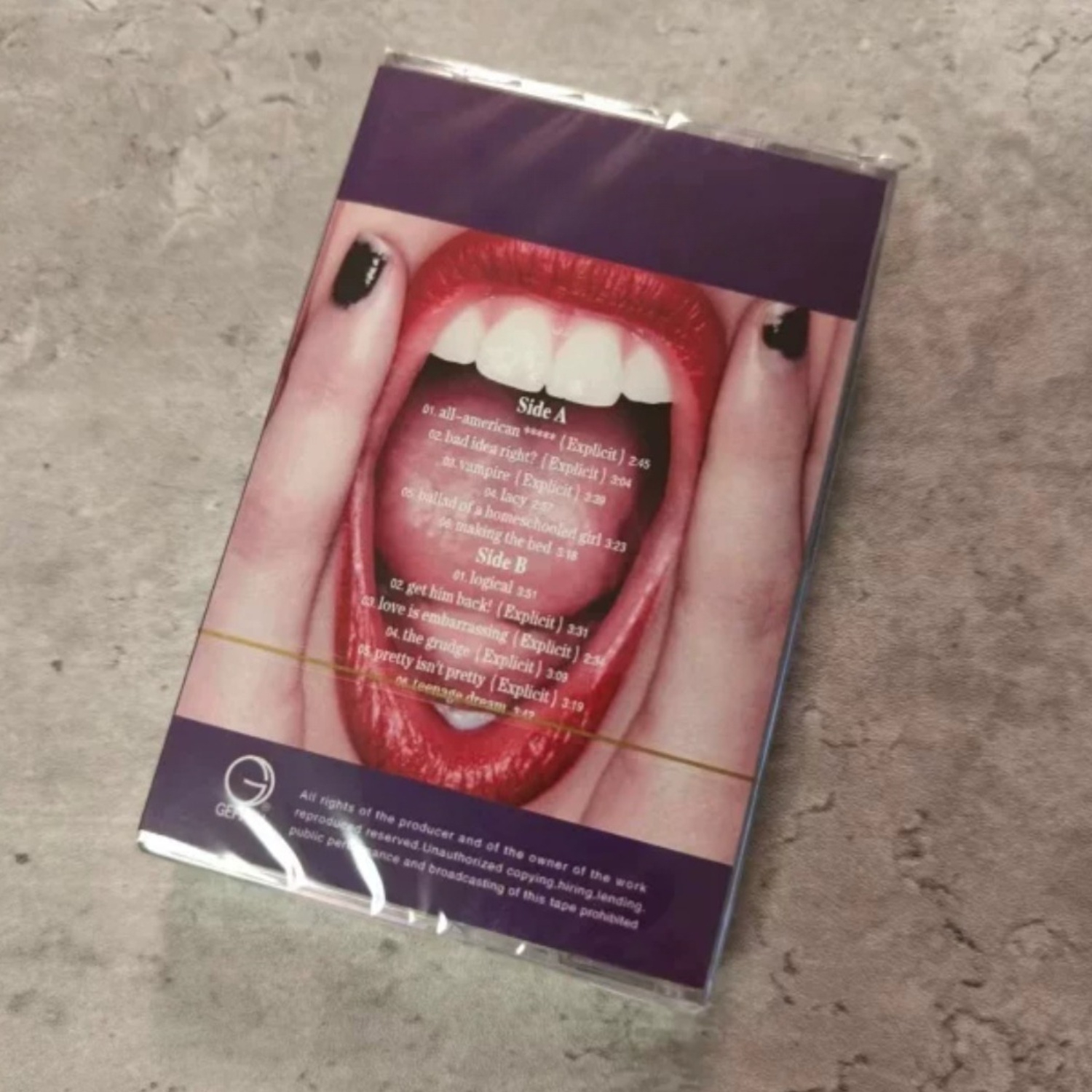 Cassette Tape – Pop Rock Album - Audio Music Of reseña y precio