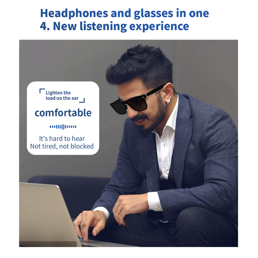 BT Audio Glasses Remote Shooti - Audio Music Of reseña y precio
