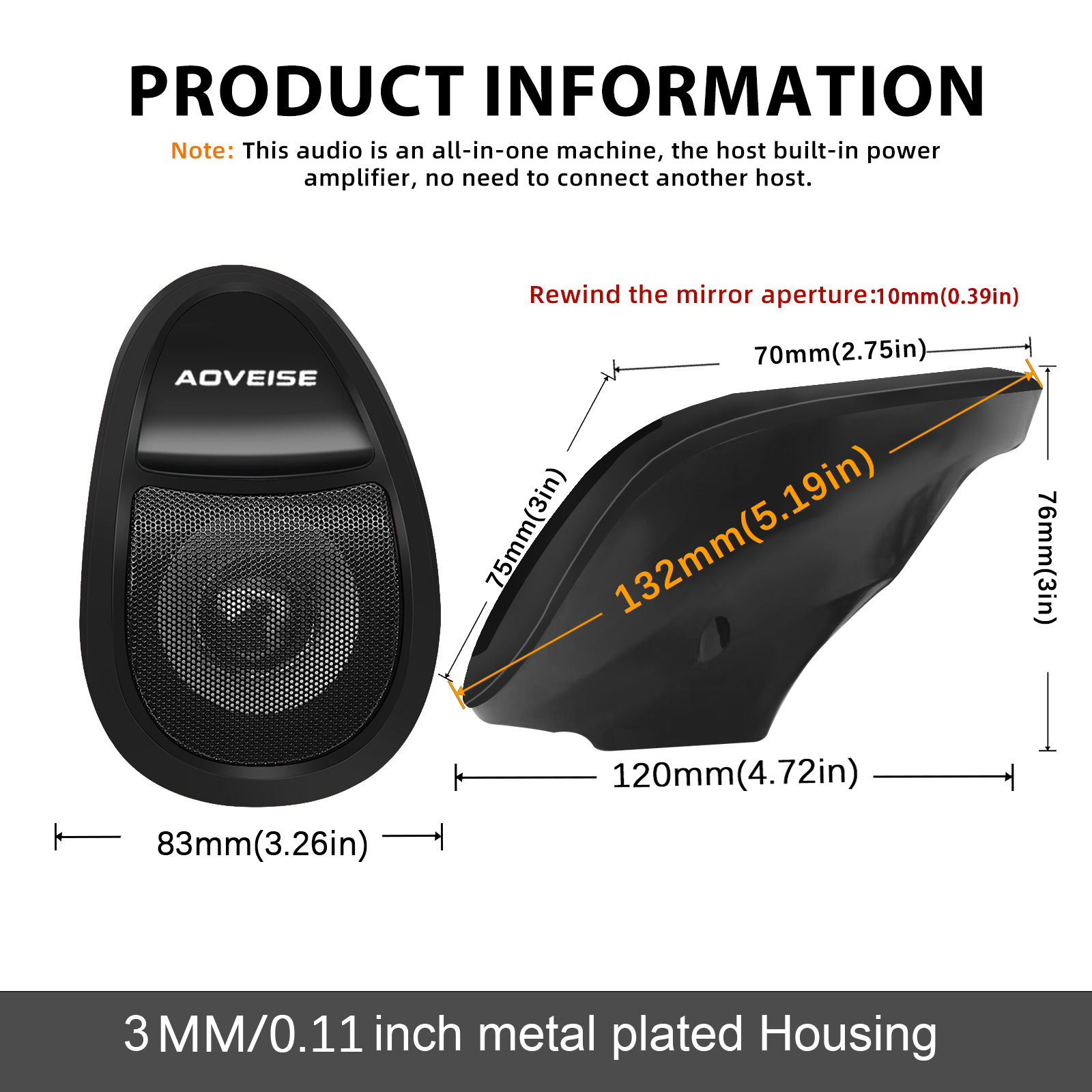 Waterproof Moto Bluetooth comp - Audio Music To Mp3 reseña y precio