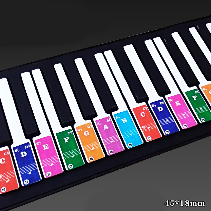 37/49/61/88 Keys New Colorful  - Keyboard Piano 61 Key reseña y precio
