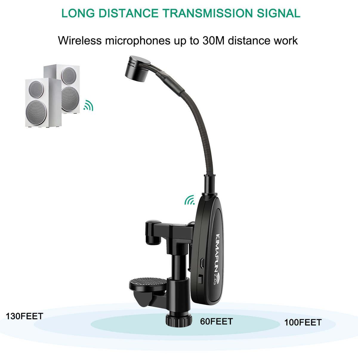 KIMAFUN 2.4G Musical Instrumen - Audio Music Youtube reseña y precio